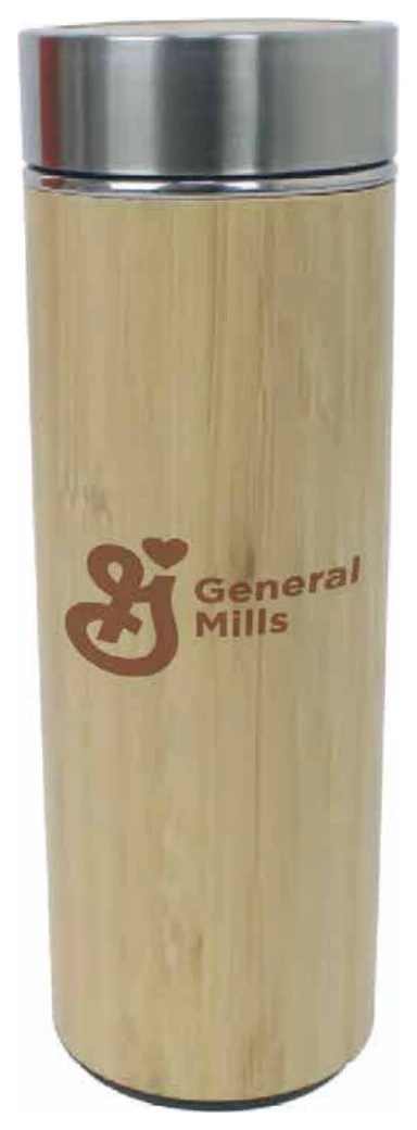 Bamboo infuser bottle