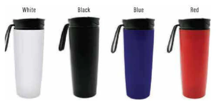 Never-fall travel mug collection