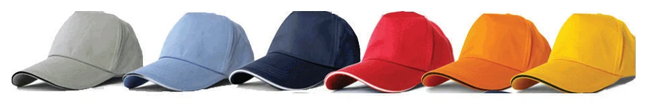 Branded baseball caps