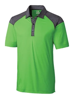 Green polo shirt